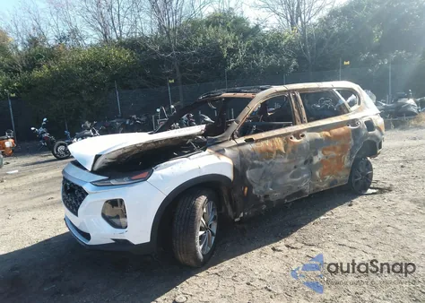 2019 Hyundai Santa Fe Ultimate из США, поврежденный, VIN 5NMS5CAD3KH054098